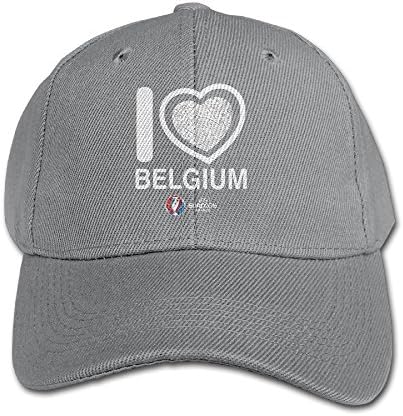 MY LORD Kid's UEFA France 2016 Belgium Soccer Team Baseball Hats Ash