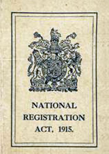 Severnside - Replica National Registration Act 1915 ID Card History, Multicoloured, Medium (321)