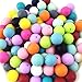 500pc 12mm Silicone Beads Loose Teething Chew Jewelry Teething Necklace Teether Toy DIY Supplies