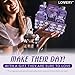 Bath and Body Gift Basket For Women and Men, Honey Lavender Home Spa Set with Essential Oil Diffuser, Soap Flowers, Bath Salts, Bubble Bath & More - 13 Piece Set, Presents for Mom