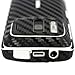 Armorsuit MilitaryShield Black Carbon Fiber Skin Wrap Film + HD Clear Screen Protector for Nokia 808 - Anti-Bubble Film