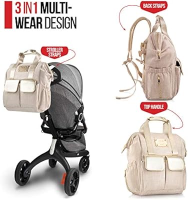 mb krauss diaper bag backpack