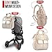 Diaper Bag Backpack Baby Travel Bag with Changing Pad and Stroller Straps