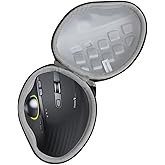 Hermitshell Hard Travel Case for ProtoArc Wireless Trackball EM01 NL Ergonomic Bluetooth Rollerball Thumb Mouse Rechargeable Computer Laptop Mouse