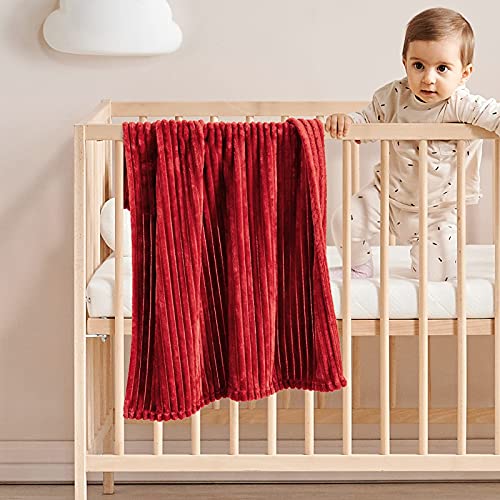 MIULEE Fleece Baby Blanket for Boys, Girls, Kids, Infant, Newborn