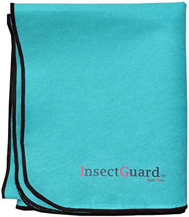 InsectGuard PETS - Permethrin Insect Repellent Treated 80 Inch Long by 60 Inch Wide Cover (Green)