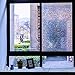 DekorFix 3D Privacy Window Film Waterproof Static Cling Films Hot Control Vinyl Decorative Film for Glass Anti-UV Window Sticker for Home Kitchen and Living Room 17.7