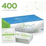 Care Touch Sterile Alcohol Prep Pads, Medium 2-Ply - 400 Alcohol Wipes