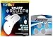ICY Hot Smart Relief Tens Therapy Back and Hip Refill Kit, 2 Pads Plus 4 Replacement Batteries