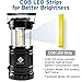 Etekcity LED Camping Lantern for Emergency Light Hurricane Supplies, Lanterns for Survival Kits Power Outages , Battery Powered Operated Lanterns Lamp, Camping Gear Accessories , 2 Pack