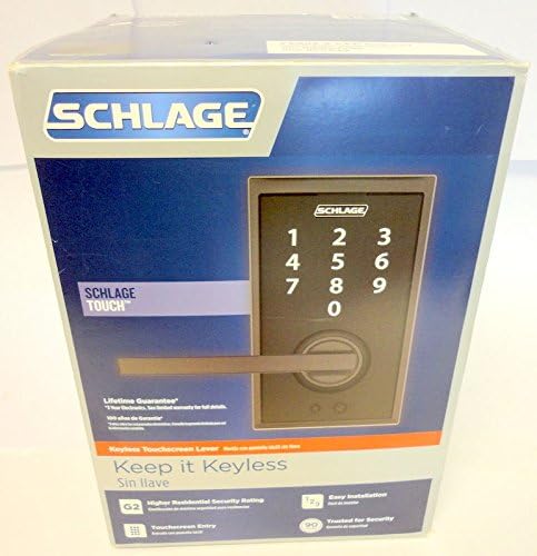 Schlage Satin Nickel Steel Touchscreen Lever