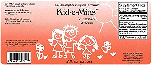 Dr. Christopher Kid-e-Mins Vitamin's and Minerals 2 oz Liquid