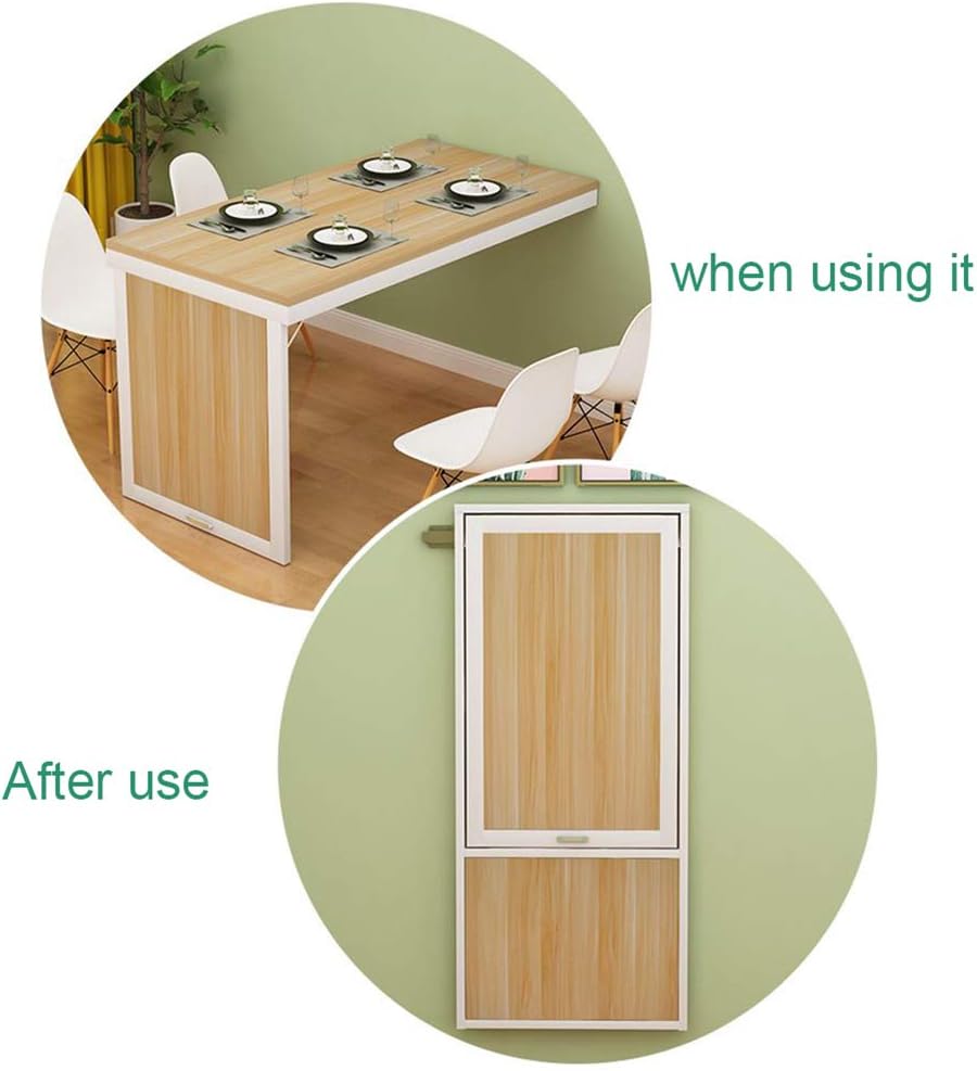 Solo Klapptisch Wand Klapptisch Fr Die Kche Stehtisch Unsichtbarer Wandtisch Einfach Und Stilvoll 4 Farben 120 50cm