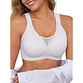 AriaEve Jelly Bras for Women No Underwire Wireless Seamless Bras Full Coverage Comfortable Bras Everyday Bra