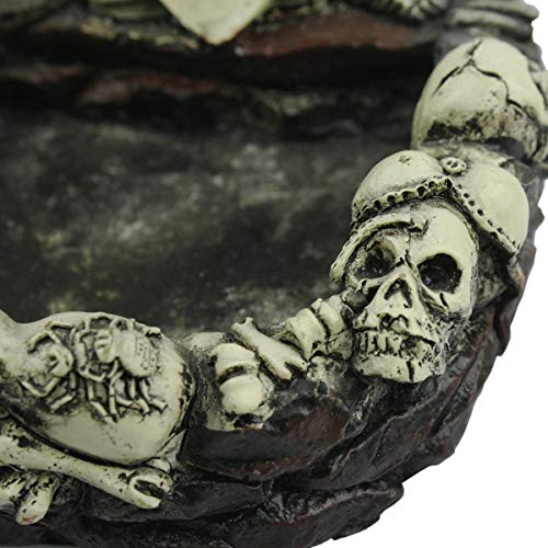 Tvoip Creative Skull Ashtray Ashtray Girl Skull and Fun Taste The Living Room Decoration