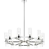 Z-Lite 4008-12PN Datus - 12 Light Chandelier in Restoration Style-13 Inches Tall and 43.5 Inches Wide, Finish Color: Polished