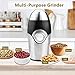 PowCube Electric Coffee Grinder Blade Mill,200W, 2oz, Silver