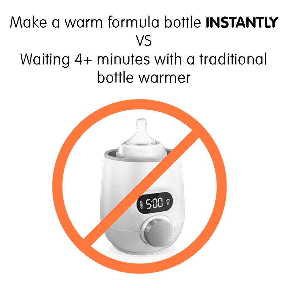 Baby Brezza Instant Warmer - Instantly Dispenses Warm Water at Perfect Baby Bottle Temperature - Replaces Traditional Baby Bottle Warmers : Baby