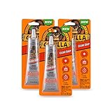 Gorilla Clear Grip Contact Adhesive, Waterproof, 3