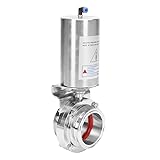 DERNORD 3 Inch Tri Clamp Sanitary Butterfly