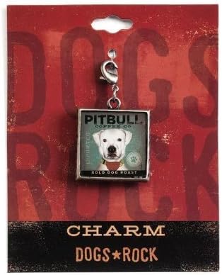 Dogs Rock Pitbull Charm