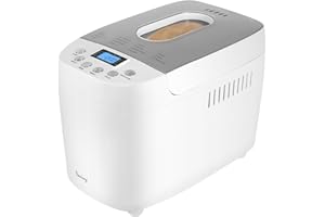 Davivy 3LB Bread Maker Machine with 2 pairs Kneading Paddles,15-in-1 Automatic Bread Machine Nonstick Bowl For Bread, Jam& Yo