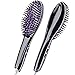 InstaMagic Hair Straightener Brush with LED Display — Portable Electric Hair Straightening Brush - Great For Travel - Get Instant Results - Straightens All Hair Types - Great Gift!