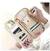 Ac.y.c Women's Zip ID Case, ID Case Wallet, Key Coin Pouch, Keychain Purse (Cow)