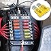 Kodobo 100 Pack Auto Fuses 20 AMP ATC/ATO Standard Regular Fuse Blade 20A Car Truck Boat Marine RV - 100Pack