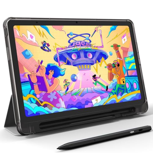 UGEE UT2 Tablet Independiente 10,36 Pulgada - 6GB+128GB, Pantalla 2K Ultra HD Totalmente Laminada, 8.0MP Cámara Frontal y Trasera, Tableta Android 14, Batería de 7000mAh, Incluye U-Pencil
