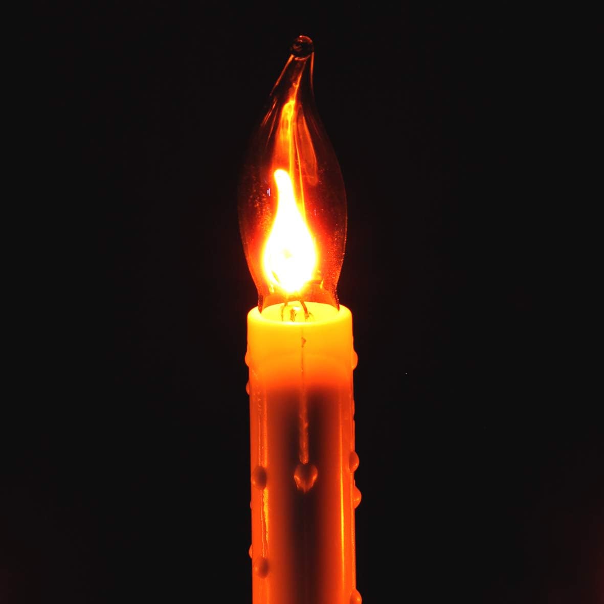 The Christmas Workshop 70800 Wooden Christmas Candle Bridge/Pine Wood Finish/Features Flickering Bright Orange Flames/Unique Christmas Lights / 40 x 33 x 5cm / Mains Powered - Image 4