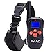 PetAZ Dog Training Collar With Remote Rechargeable LCD Screen 330 Yard Beep/Vibration/Shock Electric Train Collars For Small,Medium,Large Pets&Dogs …