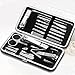Manicure Pedicure Set,Laffino 16 in 1 Professional Grooming Kit Nail Tools with Leather Travel case