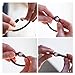 Tulsi Ginger Wrap Bracelet by Genuine Italian Vegetable-Tanned Leather with Turquoise Stone Closure | Handmade in Italy