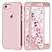 BENTOBEN iPhone 6S Plus Case, iPhone 6 Plus Case, Heavy Duty Shockproof 3 in 1 Slim Hybrid Hard PC Cover Soft Silicone Rubber Bumper Protective Phone Case for iPhone 6S Plus/6 Plus 5.5 Inch Rose Gold