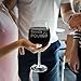 The Engraved 'Dinner is Poured' Big Betty XL Premium Jumbo Wine Glass - Holds a Whole Bottle of Wine!