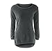 Sweaters Mallcat Sweaters For Womens Casual Solid Long Sleeve