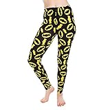 Batman Logo All Over Print Leggings - Black (Small)