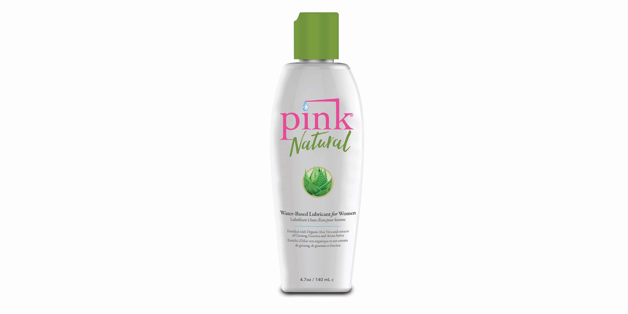 Pink Natural Water-Based lubricants Transparent 140 ml