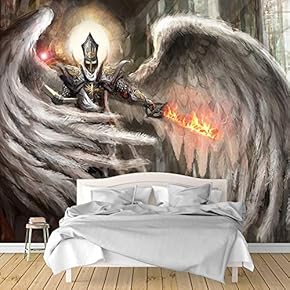 Wall Murals for Bedroom Dark Evil Dragon Removable Wallpaper Peel and Stick Wall Stickers - 66x96 inches