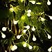 Vmanoo String Lights Battery Powered, 40 LED Globe Fairy String Lights, Outdoor Indoor Decor Lighting for Christmas Garden Path Patio Lawn Holiday Wedding Party, 2-Pack (Warm White)