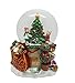 Lightahead® PolyResin 80MM Musical Water Snow Globe Playing a Tune & Rotating for Christmas (Christmas Tree)