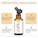 Vitamin C Serum for Face 20% VC Serum with Hyaluronic Acid and Vit E - Natural & Organic Anti Wrinkle Anti Aging Facial Serum - 1 fl oz