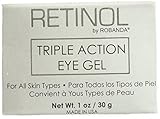 Retinol by Robanda Triple Action Eye Gel, 1 Ounce