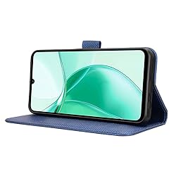 Elubugod Compatible with ZTE Blade A55 Leather Case