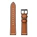 Kartice Compatible with Stratos Band,Huami Stratos Bands Genuine Leather Strap Replacement Buckle Strap Wrist Band for Stratos Multisport GPS Smartwatch (Brown)