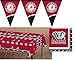 University of Alabama Crimson Tide Party Accessories Kit