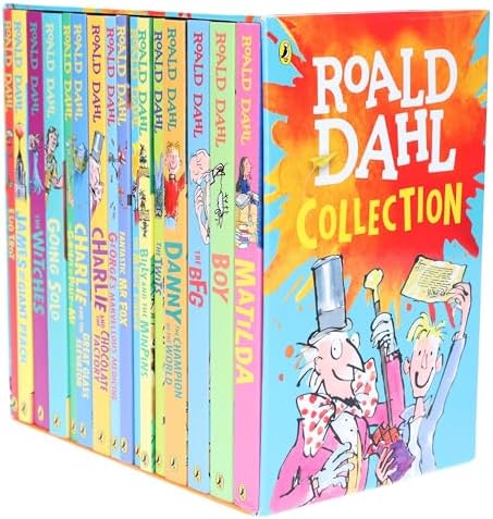 The Roald Dahl Collection: 16 Book Set by Roald Dahl; Quentin