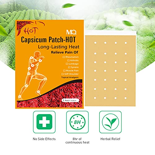 MQ Capsicum Plaster Pain Relieving Hot Patch,Waist/Joint Pain Killer