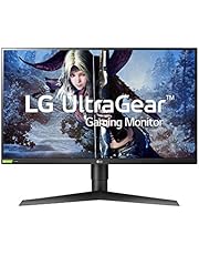 LG 27GL83A-B 27 Inch Ultragear QHD IPS 1ms NVIDIA G-SYNC Compatible Gaming Monitor, Black